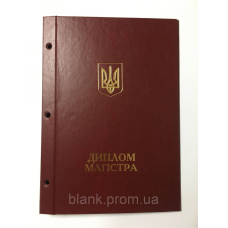 Обкладинка (папка) для дипломної роботи магістра (кришка) дипломний проект