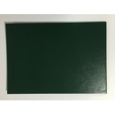 Папка А4 альбомна зелена для документів адресна