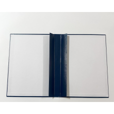 Папка А4 для архіву тверда темно-синя, папка для діловодства