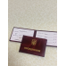 Посвідчення м“яке червоне бланк бордо
