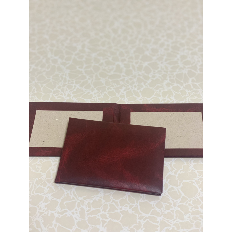 Заготівля для посвідчення (9*6.5см) м`який (посвідчення бордове) Заготівля для посвідчення (9*6.5см) м`який (посвідчення бордове)