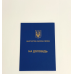 Папка А4 синя на доповідь (ЗСУ) для документів адресна з тисненням Папка А4 синя на доповідь (ЗСУ) для документів адресна з тисненням