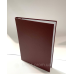 Папка А4 для архіву тверда бордова, папка для діловодства