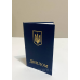 Бланк диплома темно-синій