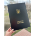 Обкладинка для диплома А4 чорна тверда
