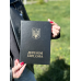 Обкладинка для диплома А5 чорна тверда Обкладинка для диплома А5 чорна тверда