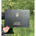 Обкладинка для диплома бакалавра А4 альбомна чорна тверда