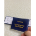 Посвідчення волонтера м`яке синій бланк